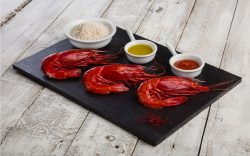 Foto formación Mise en place de arroz con carabineros Pescanova Fish Solutions