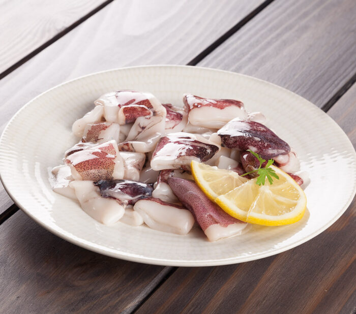 calamar indio troceado fish solutions para hosteleria