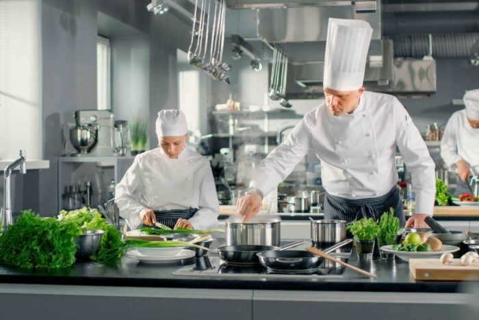 Foto cocina restaurante tecnicas de coccion