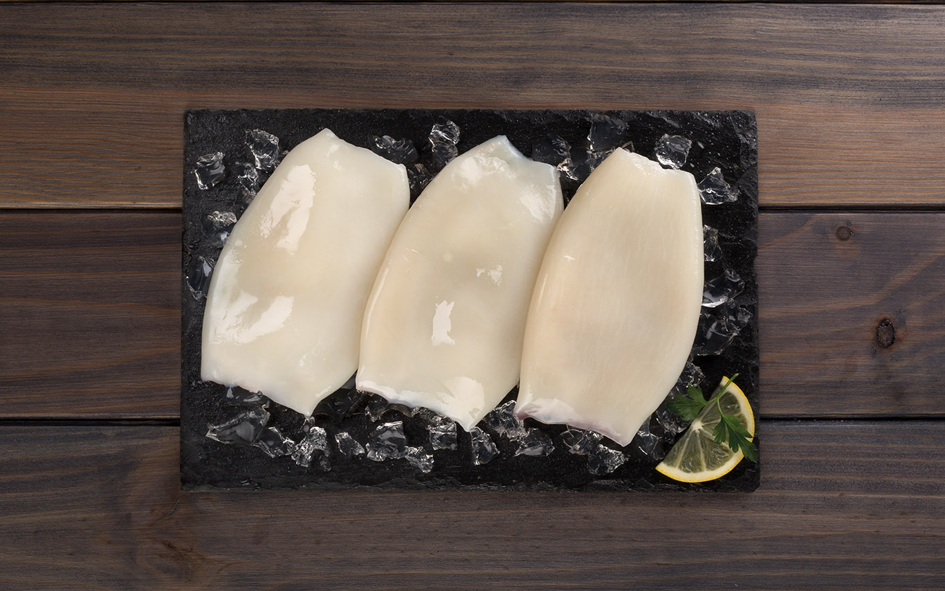 tubo de pota limpio fish solutions para hosteleria