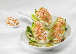 Foto receta de cogollos rellenos de surimi pescanova fish solutions