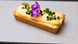 Foto formacion dia mundial de la tapa fish solutions lingote de bacalao con tierra de aceituna
