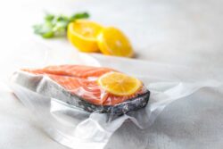 salmon envasado al vacio