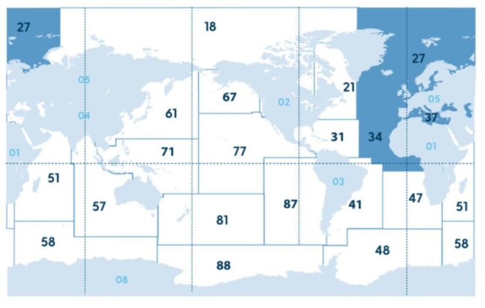 Zona de Pesca Langosta Europea Pescanova Fish Solutions