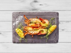 Foto receta langosta a la parrilla Pescanova Fish Solutions