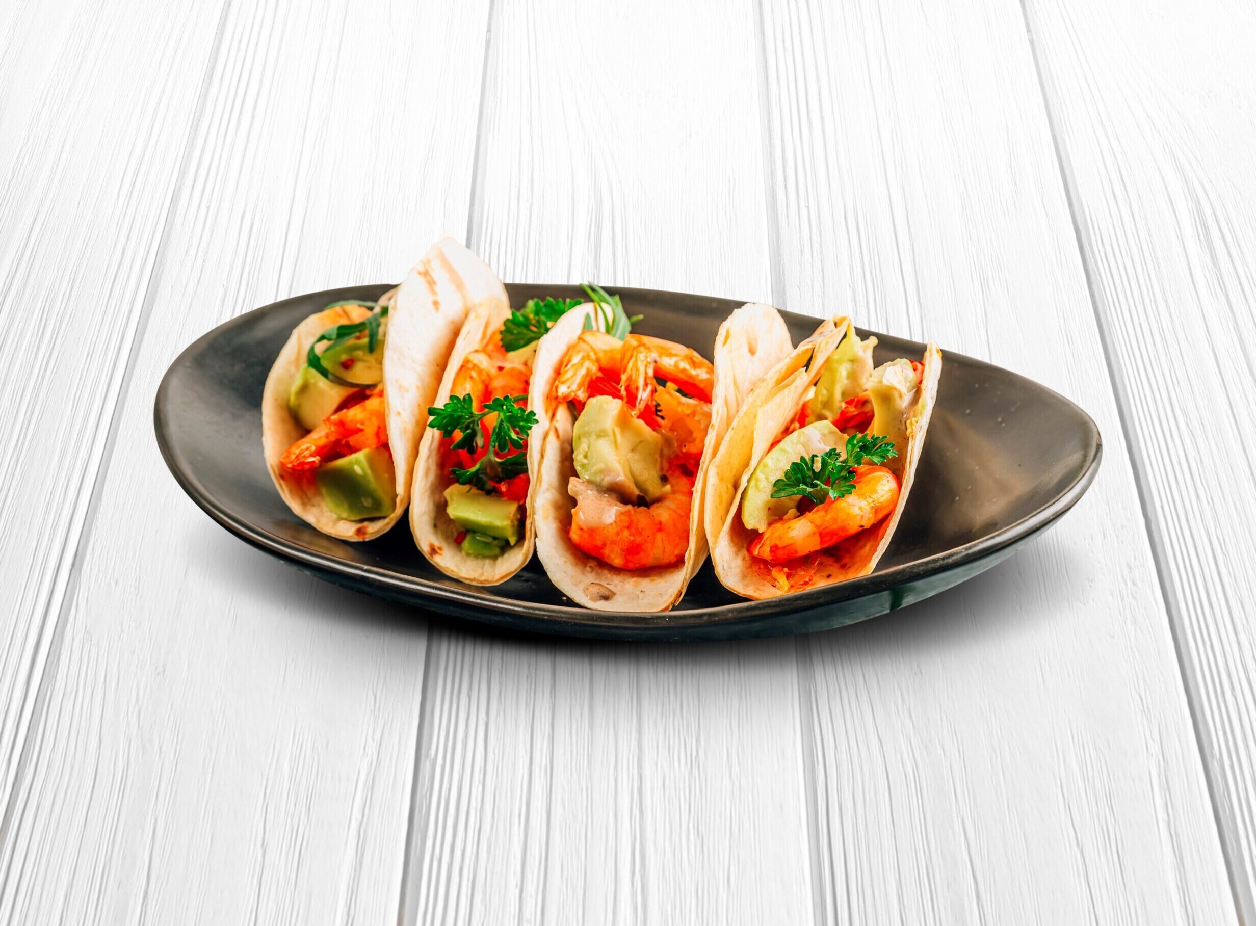 Foto receta tacos de langostino y aguacate 3