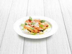 Foto receta tartar de gambon fish solutions